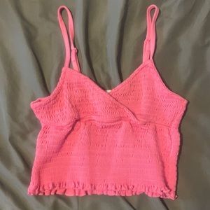 PINK TANK TOP SIZE MEDIUM RUE 21
